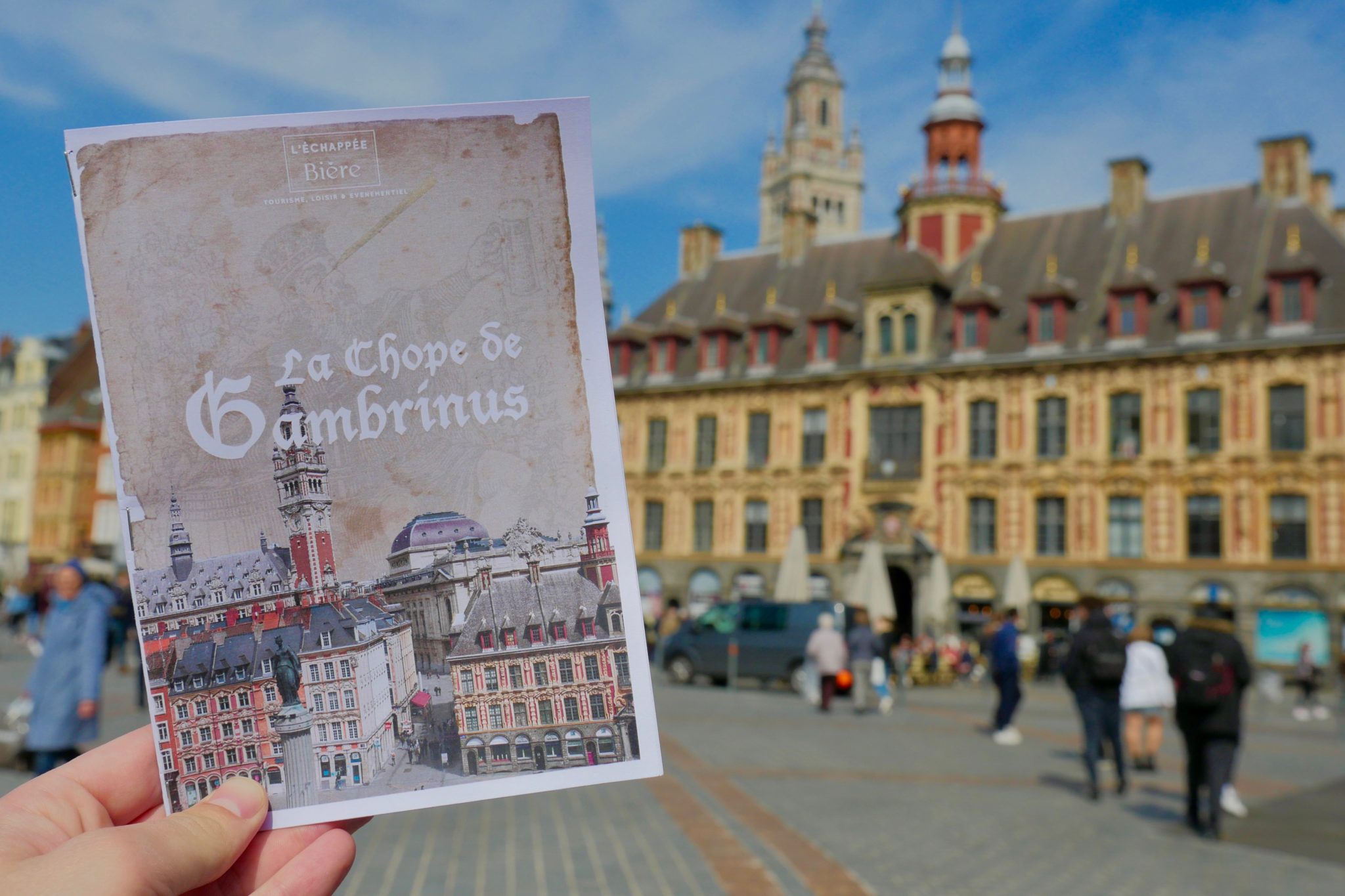 jeu de piste sur la bière Lille