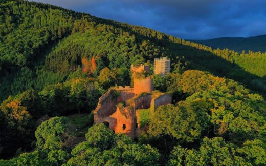 Châteaux forts Alsace : atelier restauration