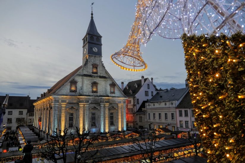 visiter le marché de noël de montbéliard