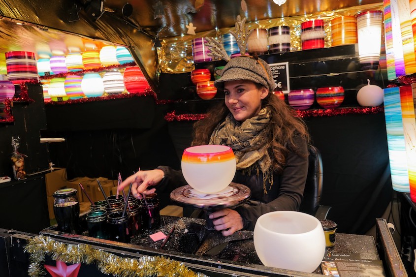 Artisans du marché de Noël de Montbéliard